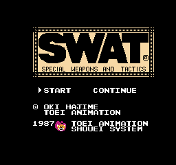 SWAT: Special Weapons and Tactics screenshot 4 for Famicom